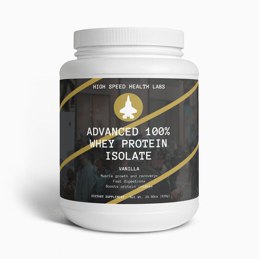 Advanced 100% Whey Protein Isolate (Vanilla)